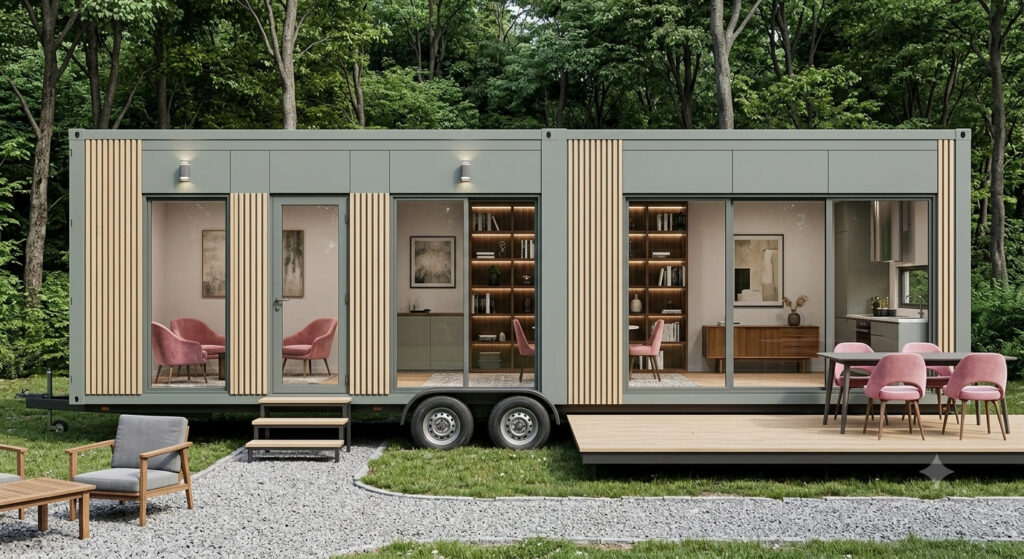 156 m² Dubleks Çelik Ev